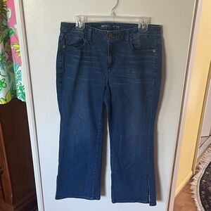 Michael Kors Dark Blue Ankle Jeans